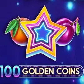 100 Golden Coins by Amusnet Interactive, showcased at verdekaszino.org – game logo