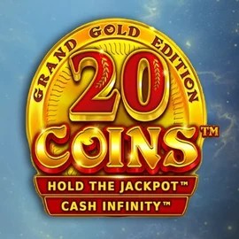 20 Coins Grand Gold Edition slot logo by Wazdan at Verde Casino