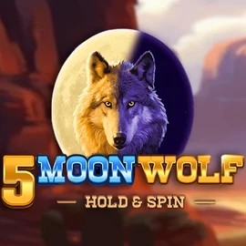5 Moon Wolf logo by Apparat Gaming at Verde Casino