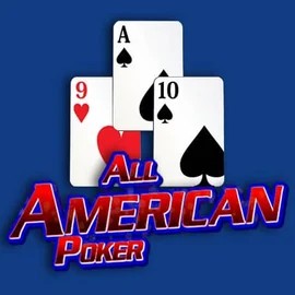 All American Poker by RTG (Reel Time Gaming), showcased at verdekaszino.org – game logo