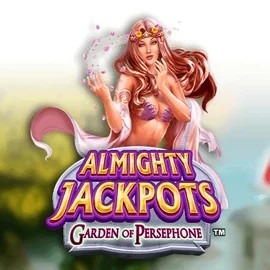 Enjoy Almighty Jackpots: Garden of Persephone by Novomatic – logo hosted on verdekaszino.org