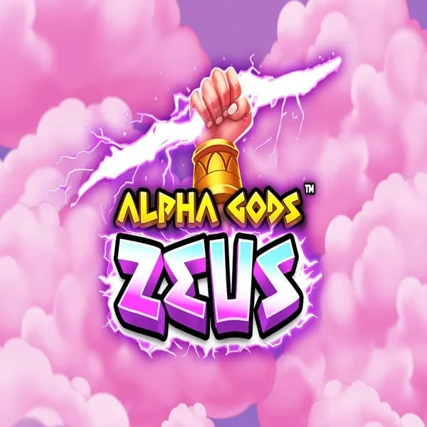 Alpha Gods Zeus online game logo by PearFiction Studios on verdekaszino.org