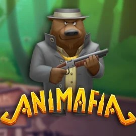 Animafia slot logo by Peter & Sons at Verde Casino