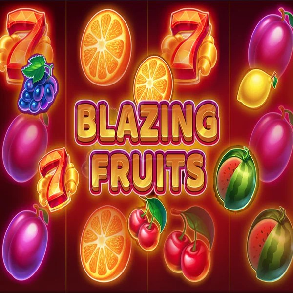 Blazing Fruits logo by Inbet Games Verde Casino