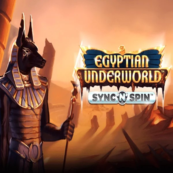 Egyptian Underworld logo by Greentube at Verde Casino