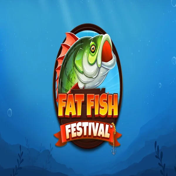 Fat Fish Festival slot logo by Wishbone Games at Verde Casino