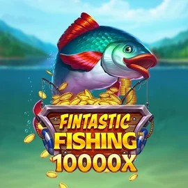Fintastic Fishing slot logo by Foxium at Verde Casino