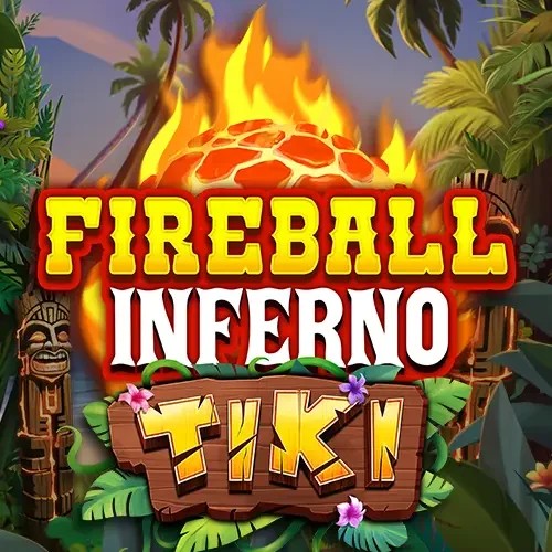 Fireball Inferno Tiki logo by NetEnt at Verde Casino