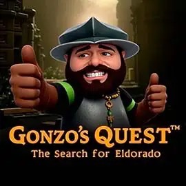 Gonzo's Quest by NetEnt, showcased at verdekaszino.org – game logo