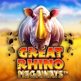 Great Rhino Megaways logo – Slots by Pragmatic Play at Verde Casino