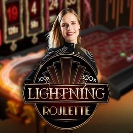 Lightning Roulette game by Evolution – logo hosted on Verde Casino