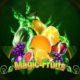 Magic Fruits Deluxe logo by Wazdan at Verde Casino