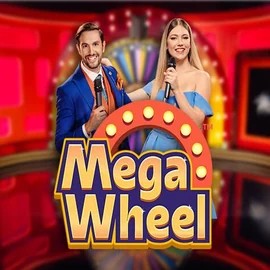 Mega Wheel slot visual from Pragmatic Play available on verdekaszino.org