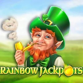 Try Rainbow Jackpots slot by Red Tiger Gaming on verdekaszino.org – logo image