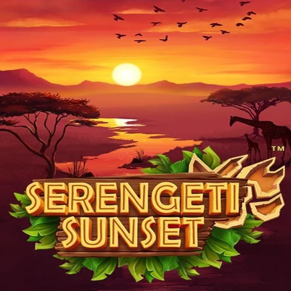 Serengeti Sunset by Skywind Group, showcased at verdekaszino.org – game logo