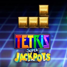 Tetris Super Jackpots slot logo by WMS at Verde Casino