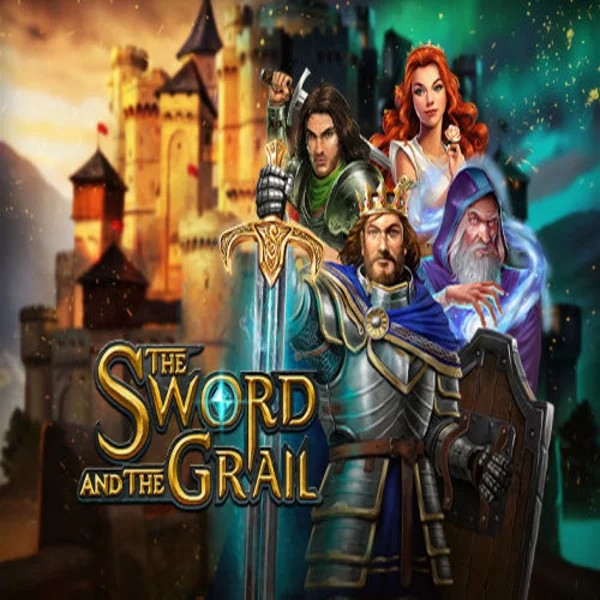 Official Slots logo: The Sword and the Grail by Play’n GO at Verde Casino