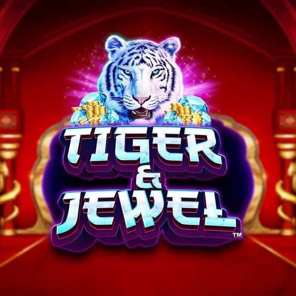 Tiger and Jewel by Greentube, showcased at verdekaszino.org – game logo
