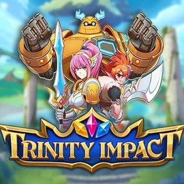 Official Slots logo: Trinity Impact by Play’n GO at Verde Casino