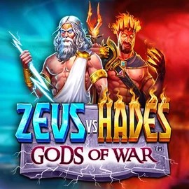 Official Slots logo: Zeus vs Hades: Gods of War by Pragmatic Play at Verde Casino